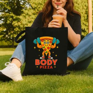 Tote Pizza Body 8 Black