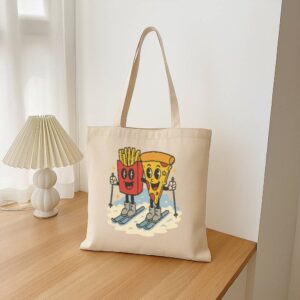 Tote Pizza French Fry 16 Natural