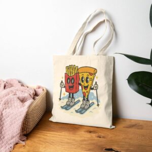 Tote Pizza French Fry 19 Natural