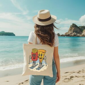 Tote Pizza French Fry 7 Natural