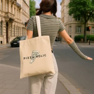 Tote Pizza Holic 15 Natural