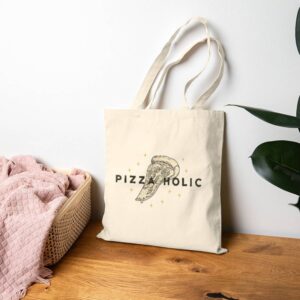 Tote Pizza Holic 19 Natural