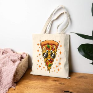 Tote Pizza Lover 19 Natural
