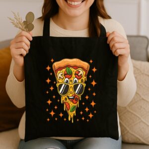 Tote Pizza Lover 3 Black