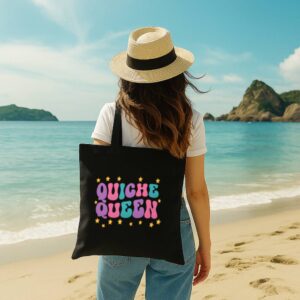 Tote Quiche Queen 11 Black Tote