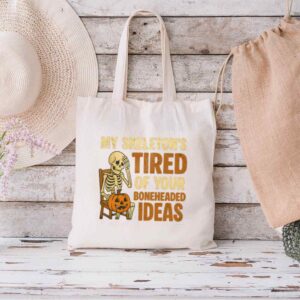 Tote Skeleton S Tired 1 Natural
