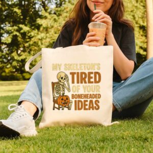 Tote Skeleton S Tired 10 Natural