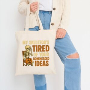 Tote Skeleton S Tired 11 Natural