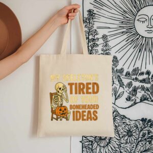 Tote Skeleton S Tired 13 Natural