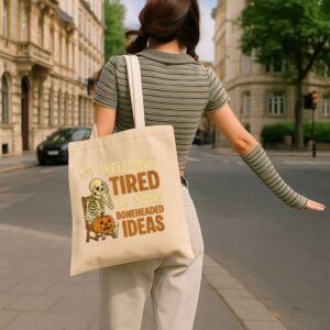 Tote Skeleton S Tired 15 Natural