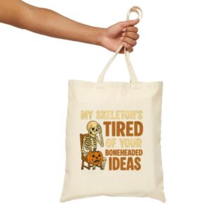 Tote Skeleton S Tired 17 Natural