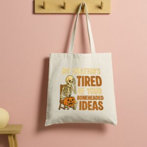 Tote Skeleton S Tired 5 Natural