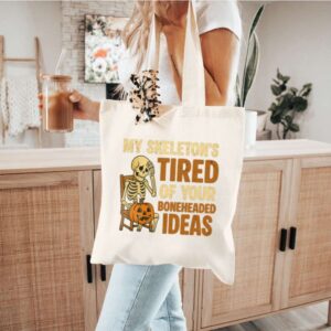 Tote Skeleton S Tired 8 Natural