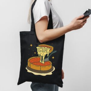 Tote Thick Deep Dish Pizza 1 Black