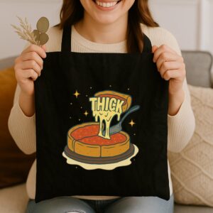 Tote Thick Deep Dish Pizza 3 Black