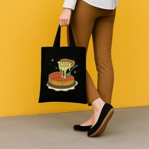 Tote Thick Deep Dish Pizza 5 Black