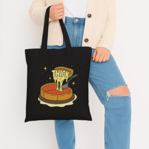 Tote Thick Deep Dish Pizza 7 Black