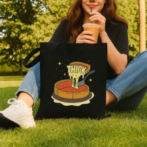 Tote Thick Deep Dish Pizza 8 Black