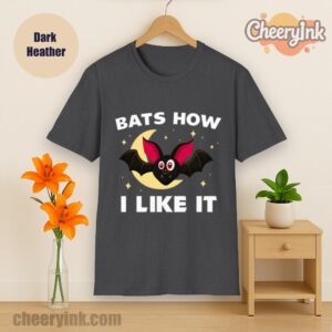 Tshirt Bats How I Like It Dark Heather