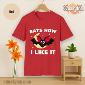 Tshirt Bats How I Like It Red