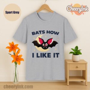 Tshirt Bats How I Like It Sport Grey