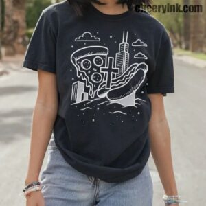 Tshirt Chicago Icons 10 T