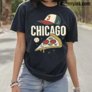 Tshirt Chicago Pizza Baseball 10 T Shirt