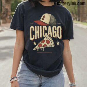 Tshirt Chicago Pizza Baseball 10 T
