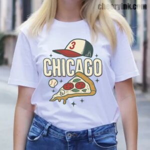 Tshirt Chicago Pizza Baseball 13 T Shirt