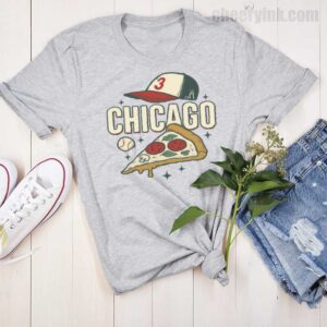 Tshirt Chicago Pizza Baseball 15 T Shirt