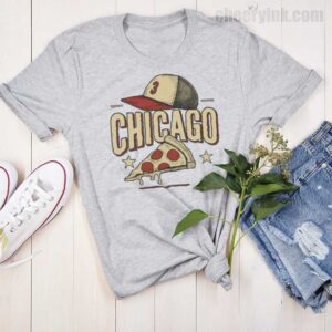 Tshirt Chicago Pizza Baseball 15 T