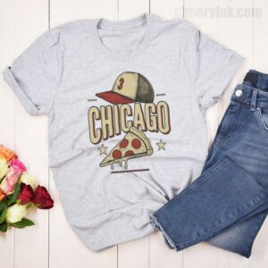 Tshirt Chicago Pizza Baseball 18 T