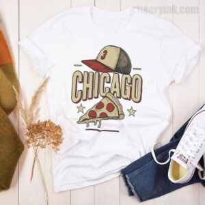 Tshirt Chicago Pizza Baseball 25 T