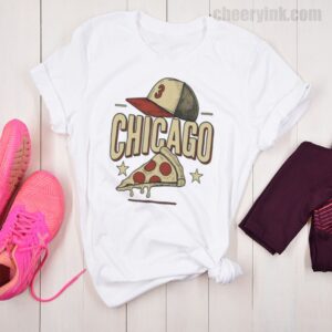 Tshirt Chicago Pizza Baseball 26 T