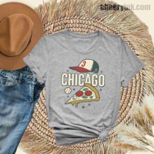 Tshirt Chicago Pizza Baseball 31 T