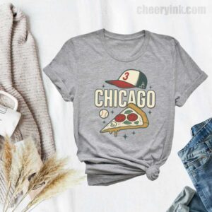 Tshirt Chicago Pizza Baseball 33 T Shirt