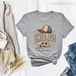 Tshirt Chicago Pizza Baseball 33 T