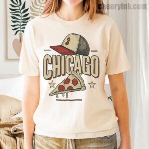 Tshirt Chicago Pizza Baseball 35 T