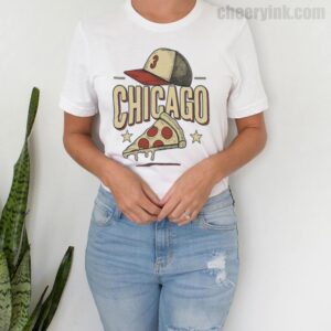 Tshirt Chicago Pizza Baseball 4 T