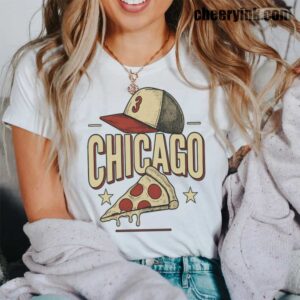 Tshirt Chicago Pizza Baseball 42 T