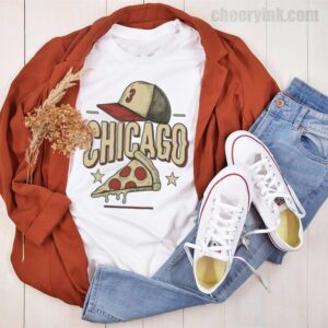 Tshirt Chicago Pizza Baseball 44 T