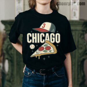 Tshirt Chicago Pizza Baseball 7 T Shirt