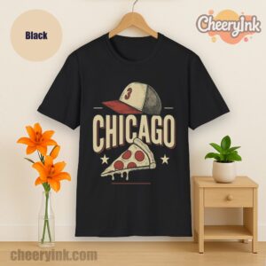 Tshirt Chicago Pizza Baseball