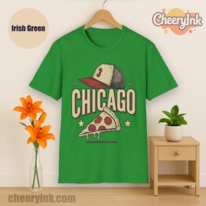 Tshirt Chicago Pizza Baseball Irish