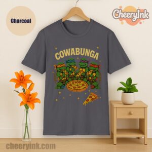 Tshirt Cowabunga Charcoal