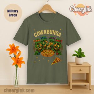 Tshirt Cowabunga Military