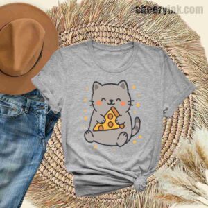 Tshirt Cute Cat Pizza 31 T