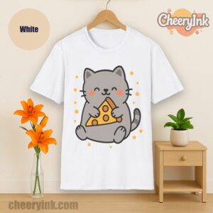 Tshirt Cute Cat Pizza