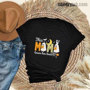 Tshirt Happy Halloween Mama Boo 30 T