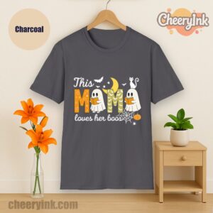 Tshirt Happy Halloween Mama Boo